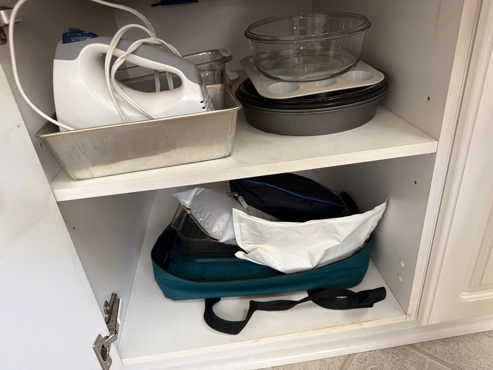 Black & Decker Hand Mixer, Subzero Carrier, and Assorted Bakeware