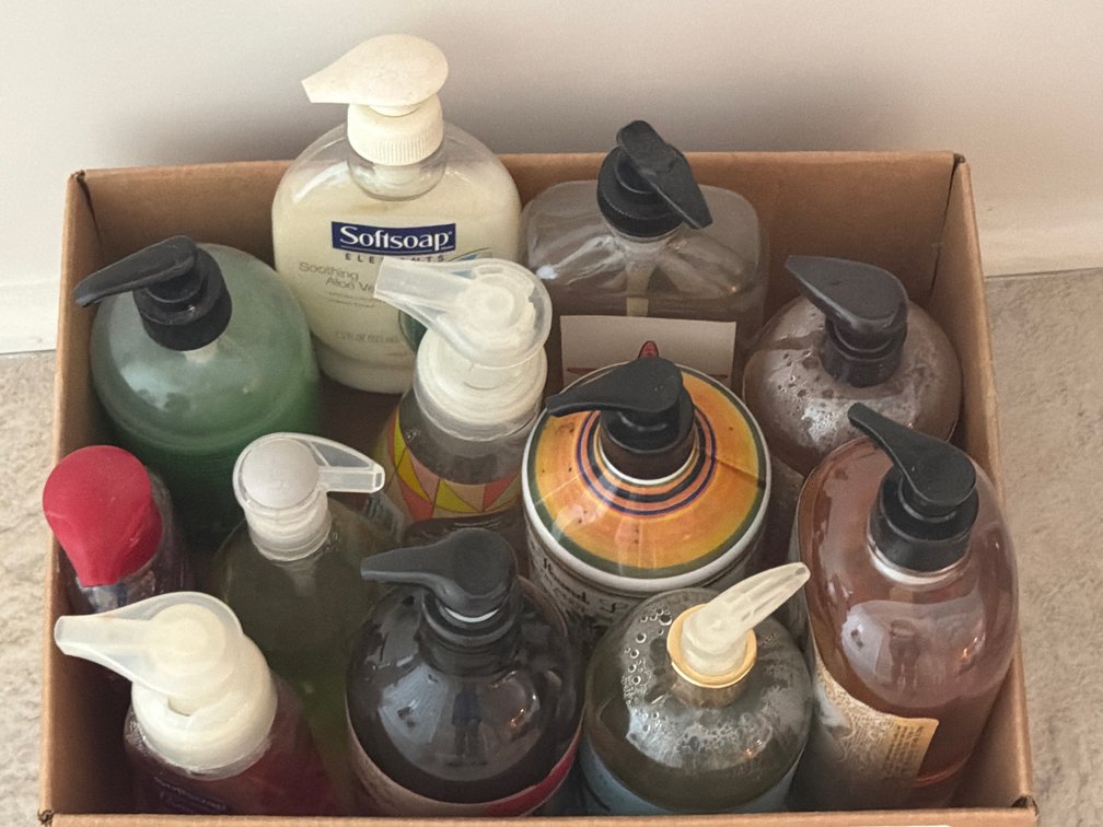 Liquid Hand Soaps and Pump Dispenser Bottles