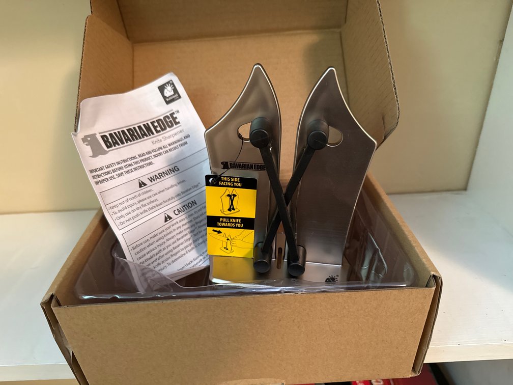 Bavarian Edge Manual Countertop Knife Sharpener