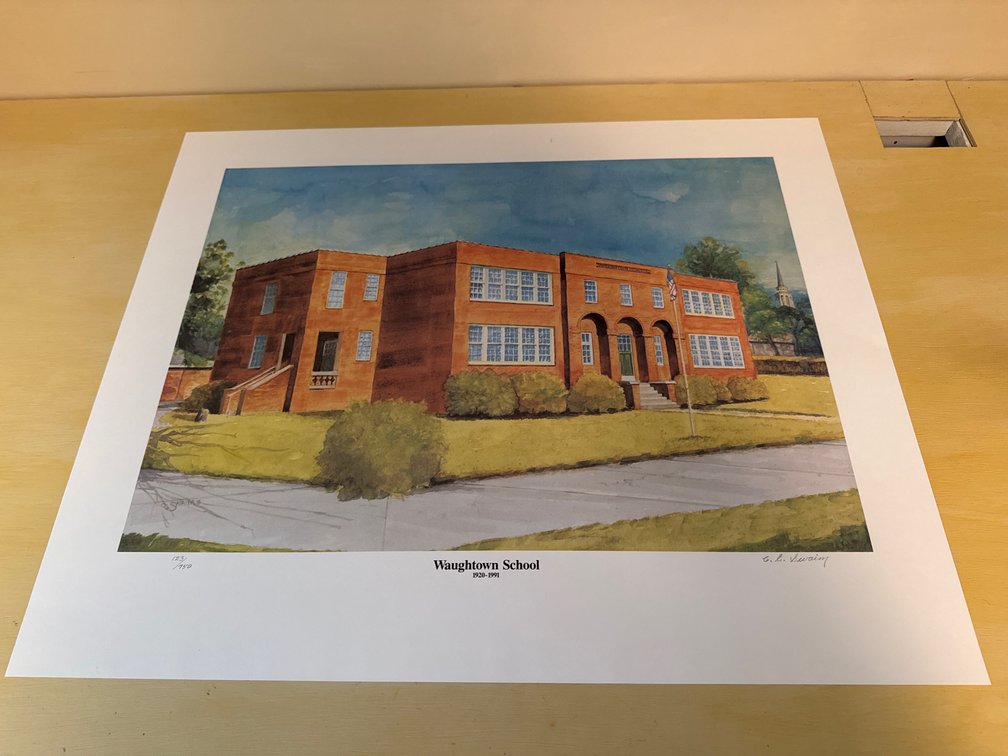G. L. Swaim Waughtown School Limited Edition Art Print