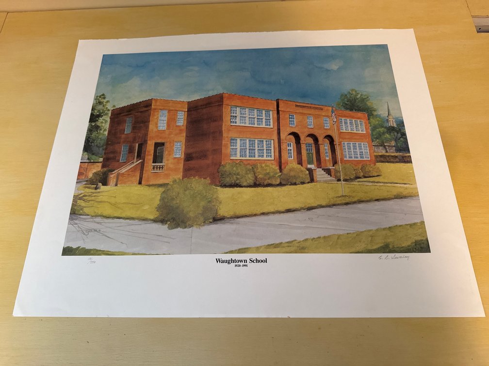 G. L. Swaim Waughtown School Limited Edition Art Print