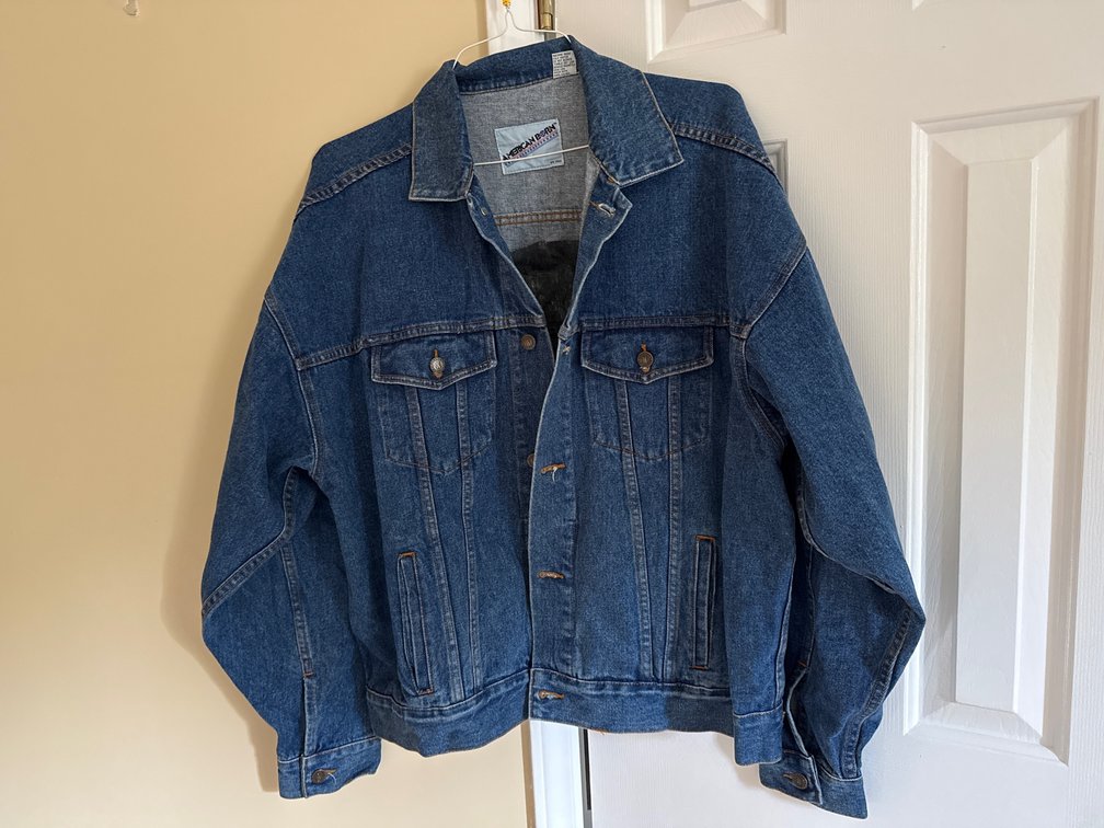 American Born Winston Rodeo Denim Jacket, Size XL