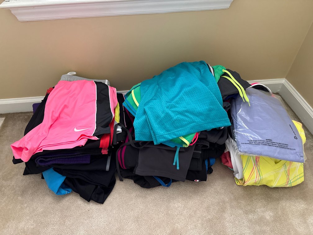 Athletic Shorts, Athletic Shirts, and More