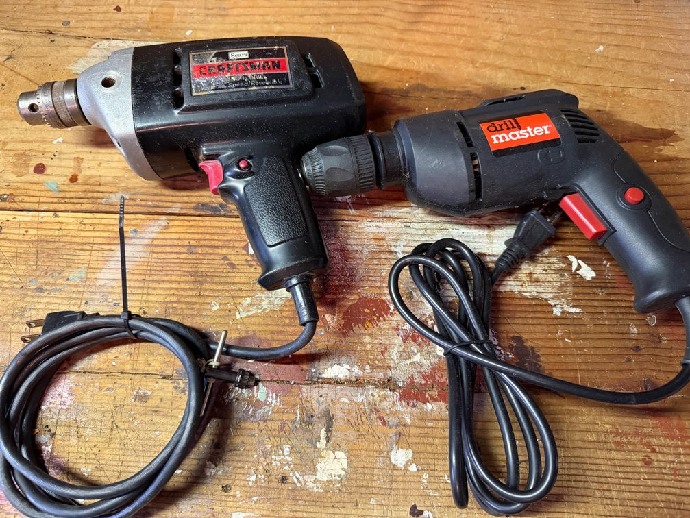 3/8-Inch Variable Speed Corded Electric Drills