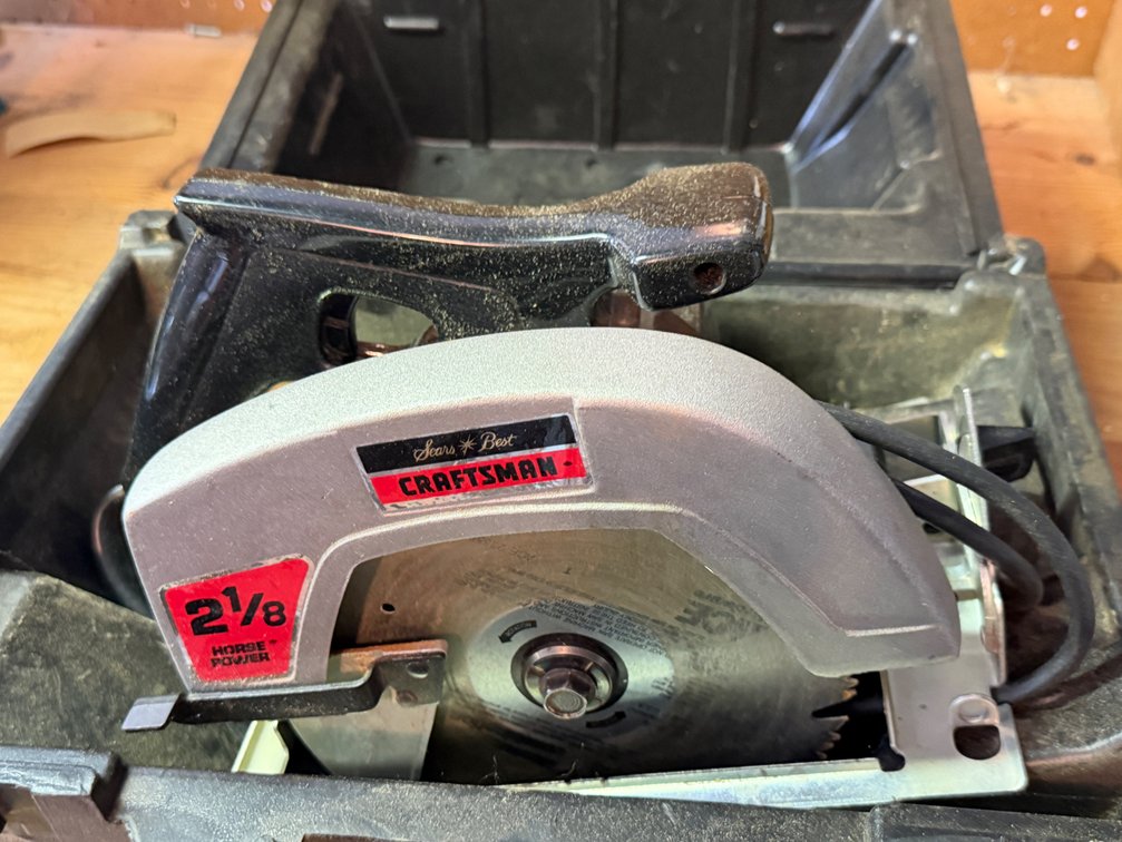 Circular Saw with Case