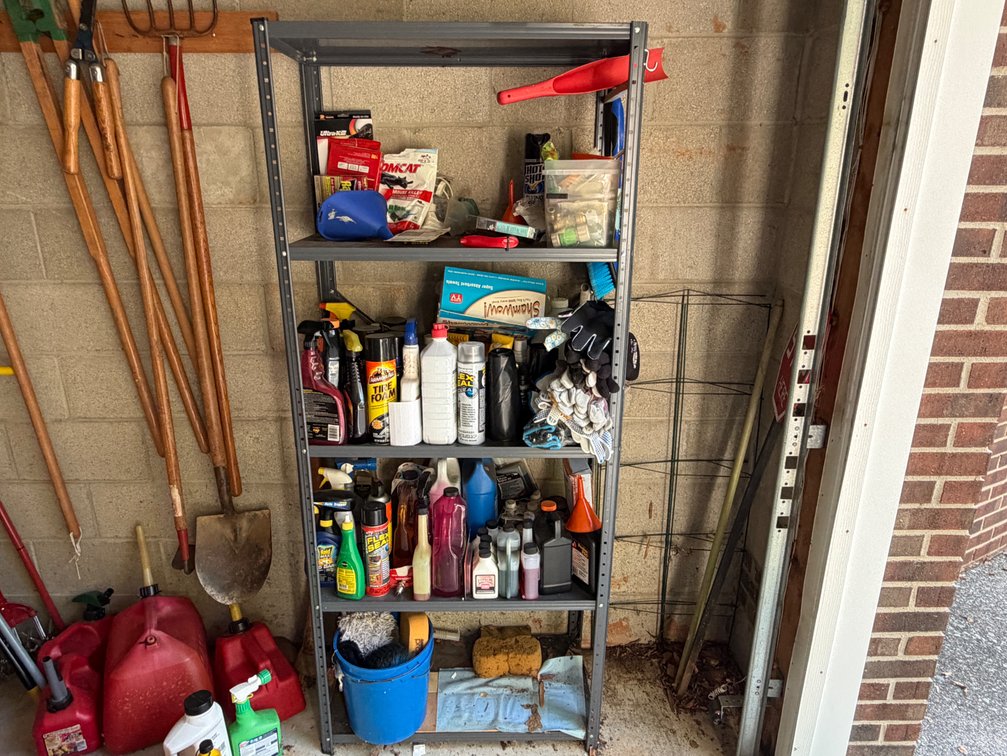Metal Utility Shelving Unit