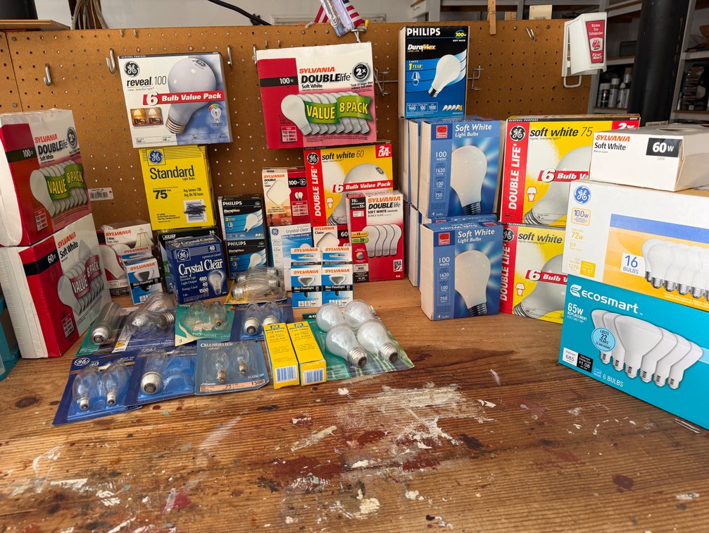 Incandescent and Halogen Light Bulbs Multi-Packs