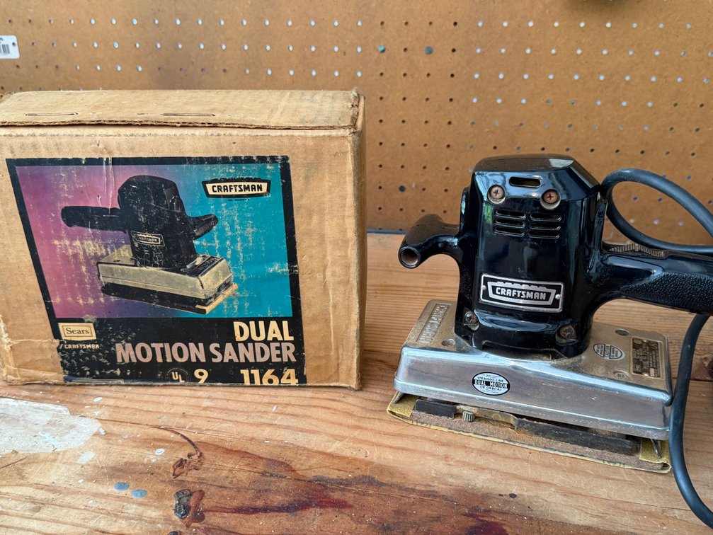 Sears Craftsman Dual Motion Electric Sander