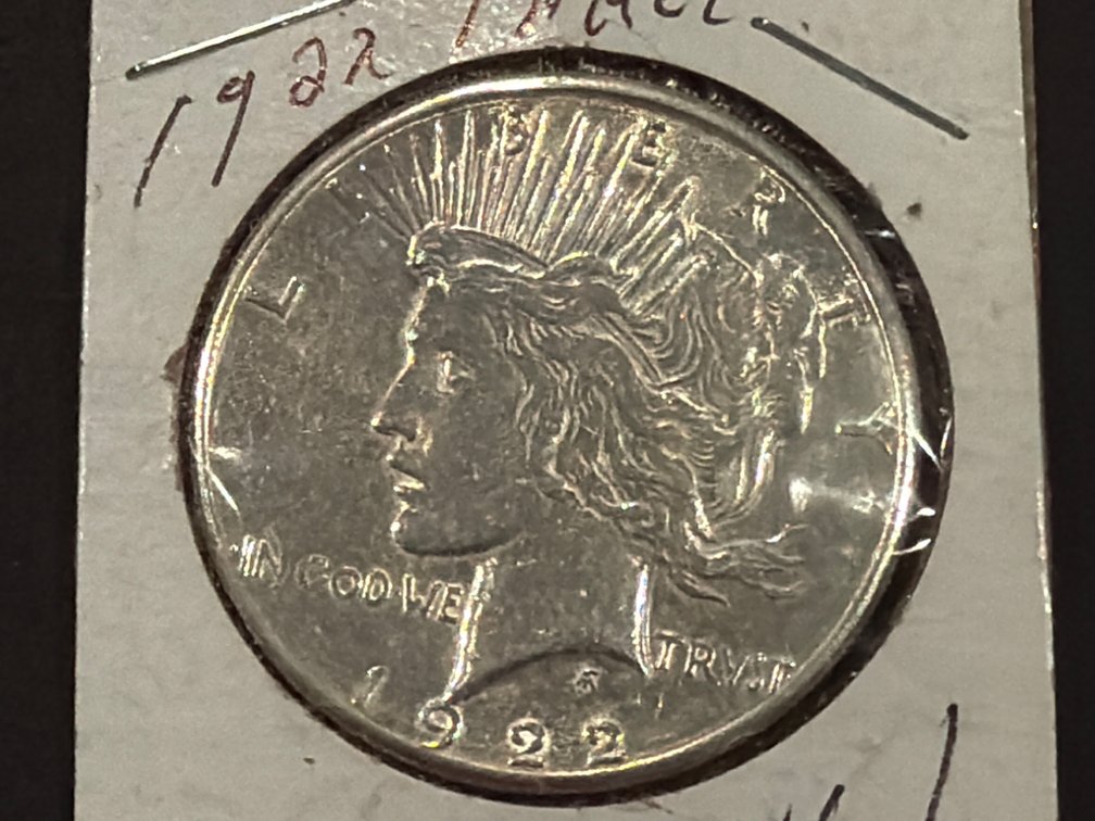 1922-S United States Peace Silver Dollar