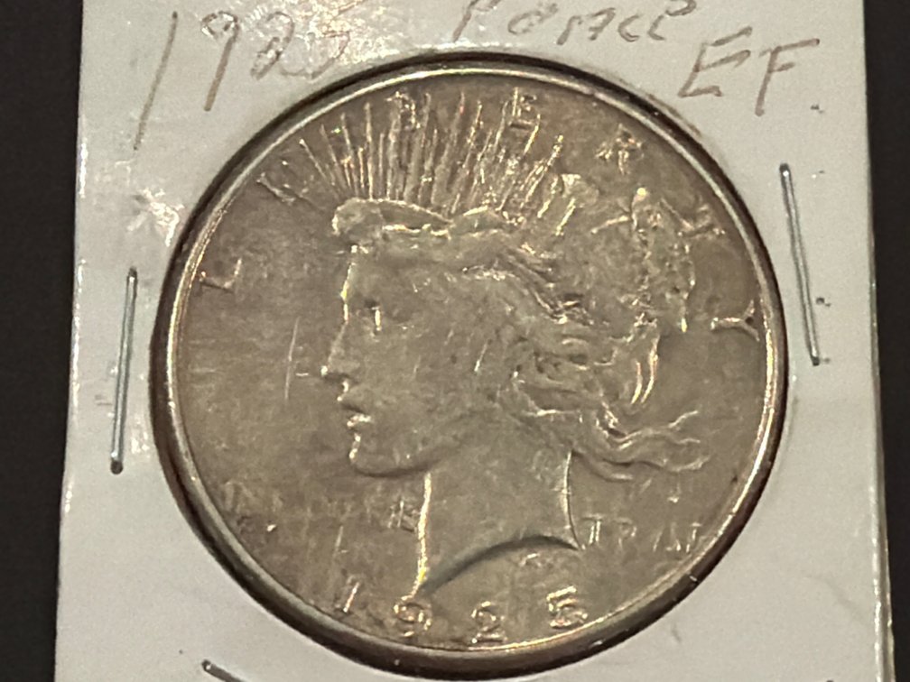 1925 Peace Silver Dollar Coin
