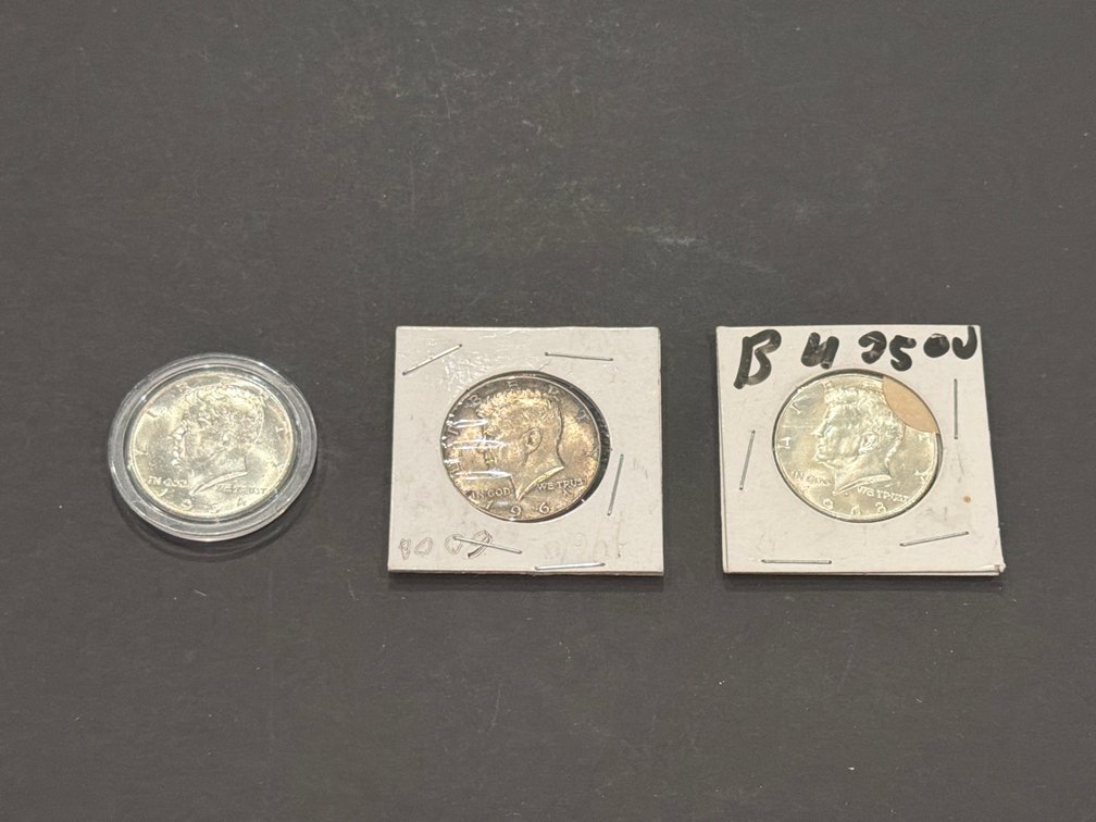 United States Kennedy Half Dollar Coins (3)