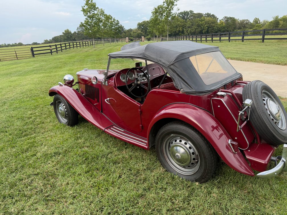 1952 MG TD Roadster VIN: 16734