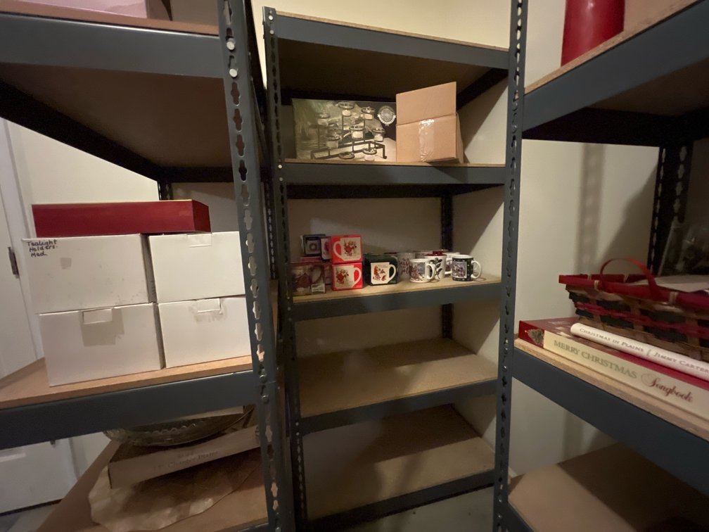 Five-Tier Galvanized Steel Shelving Unit