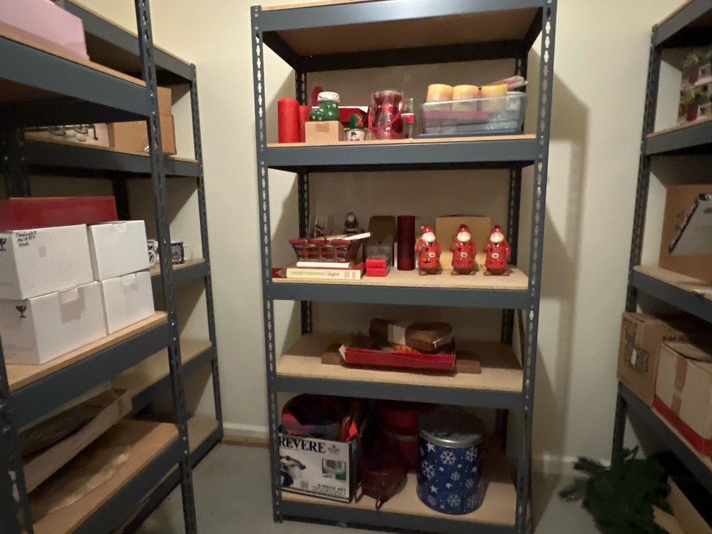 Five-Tier Galvanized Steel Shelving Unit