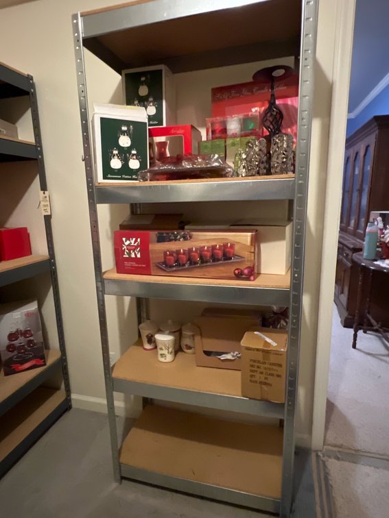 Five-Tier Galvanized Steel Shelving Unit