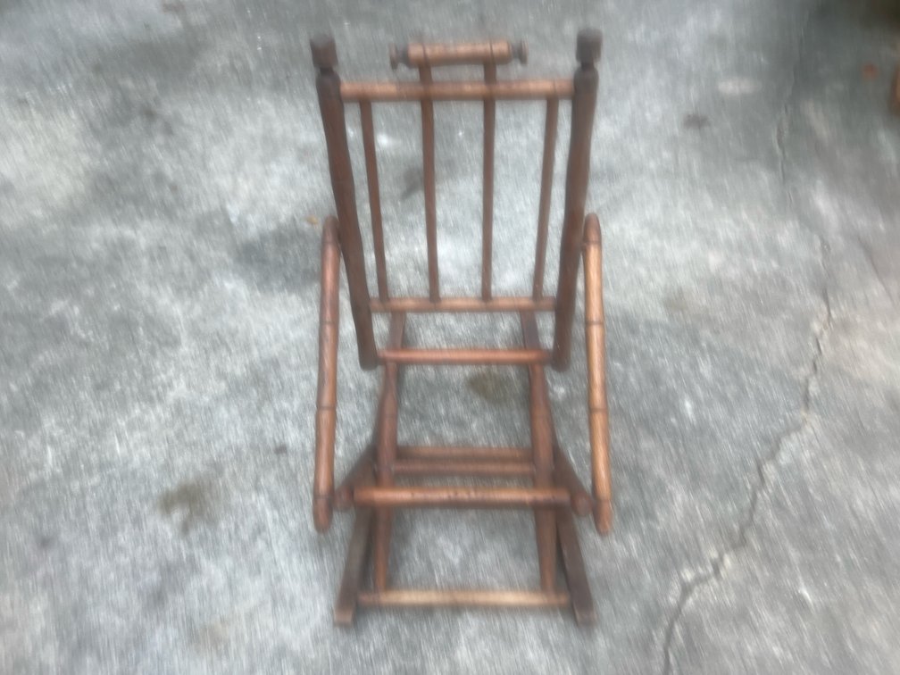 19th Century Child’s Rocking Chair