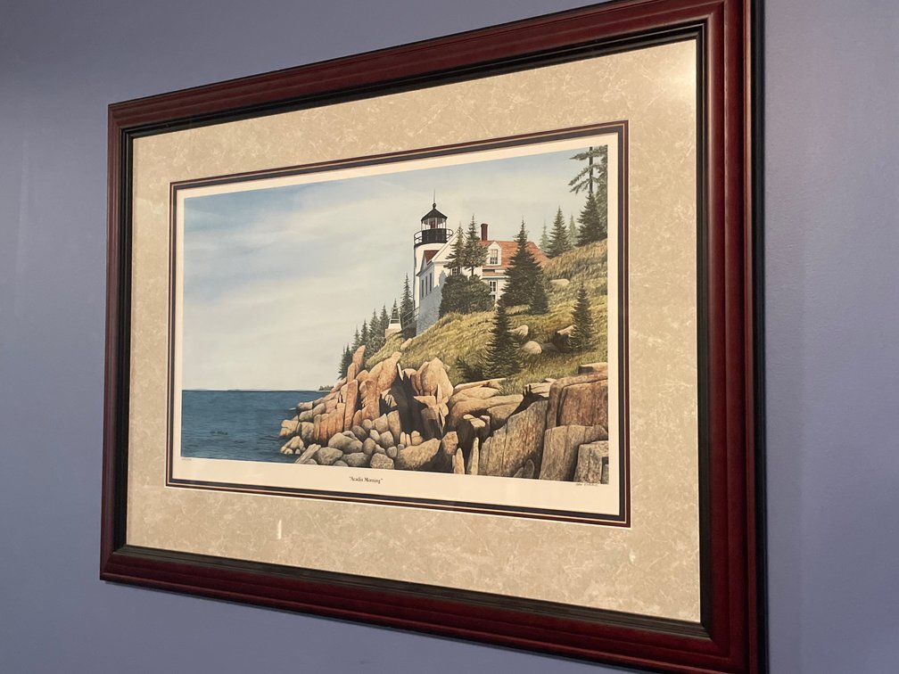 Cotton Ketchie 'Acadia Morning' Framed Art Print