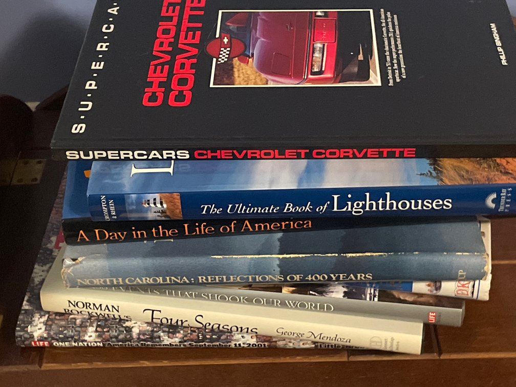 Hardcover Coffee Table Books on History, Art, and More