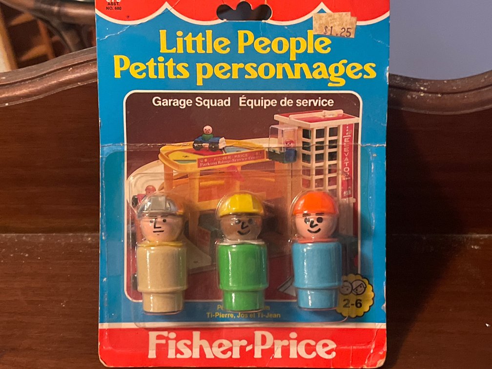 Fisher-Price Little People 679 Garage Squad Figures Pack