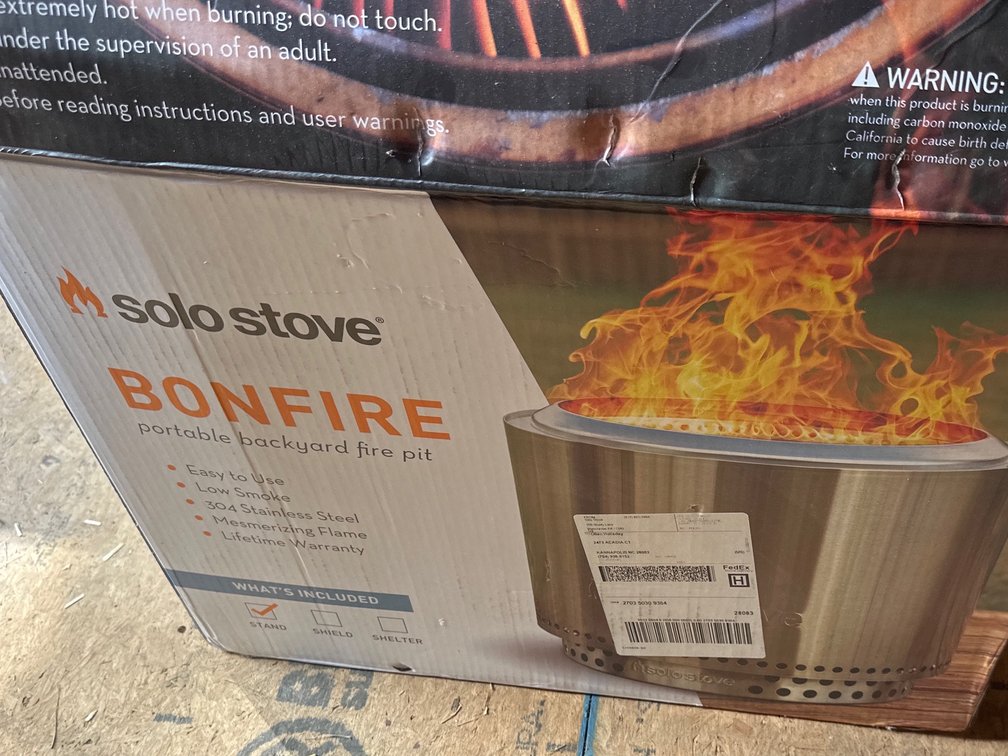 Solo Stove Bonfire Portable Backyard Fire Pit