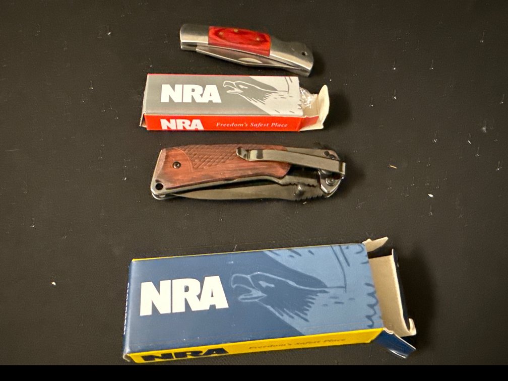 NRA Pocket Knives