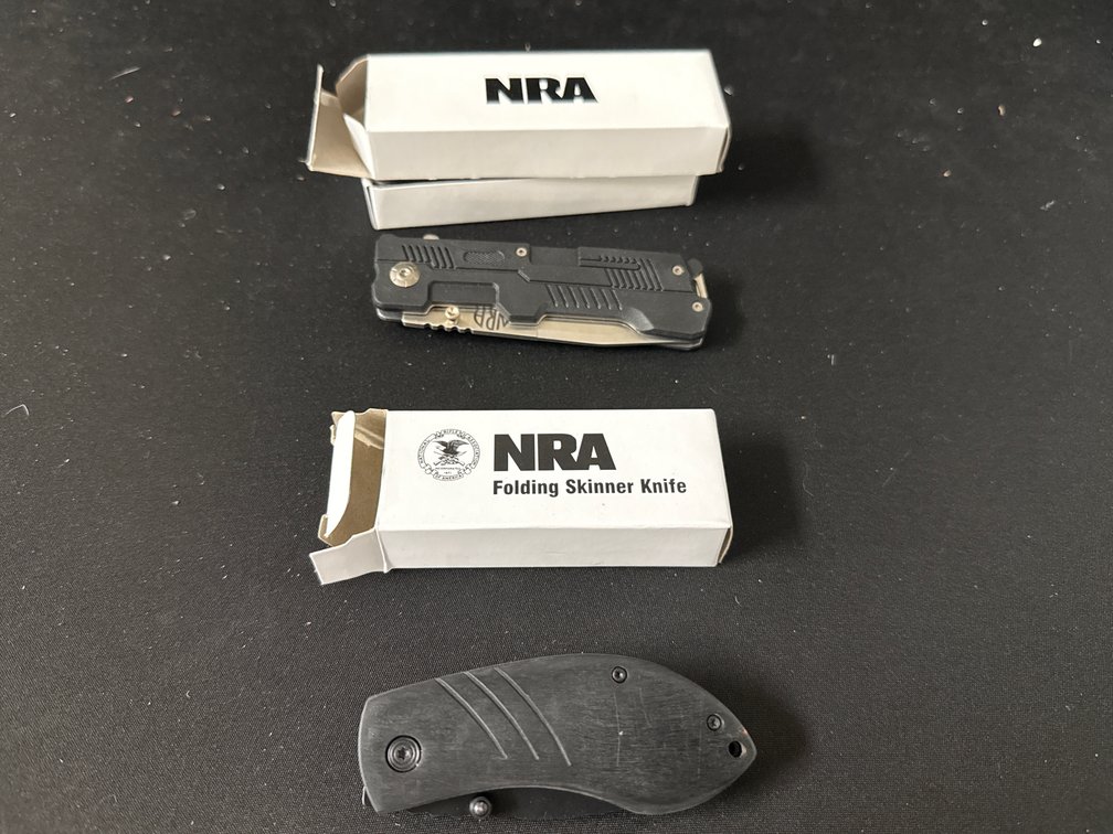 NRA Folding Pocket Knives