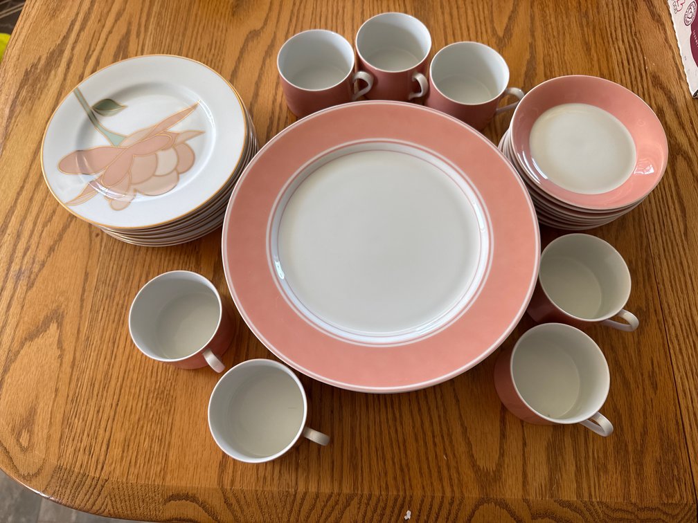 Fitz and Floyd Fleur de Paris Porcelain Dinnerware