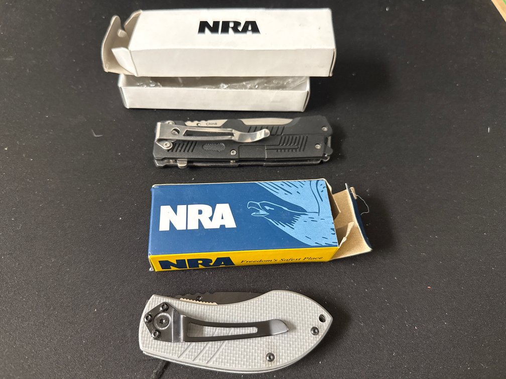 NRA Folding Pocket Knives