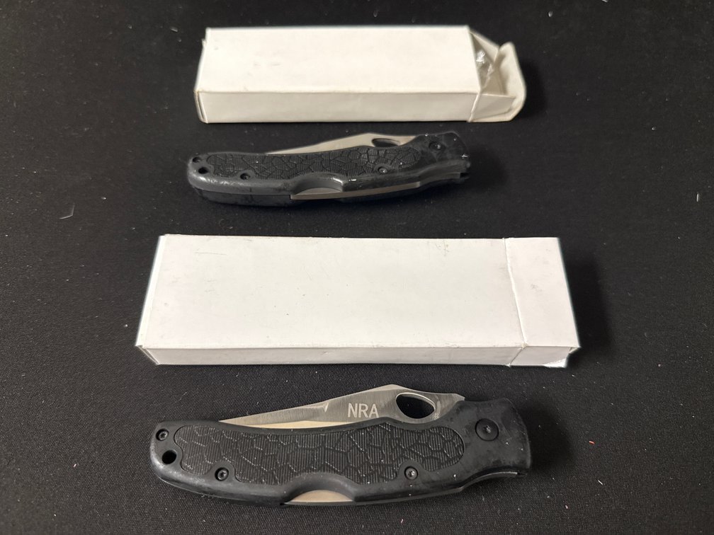 NRA Lockback Pocket Knives