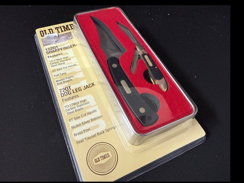 Schrade Old Timer Knife Set