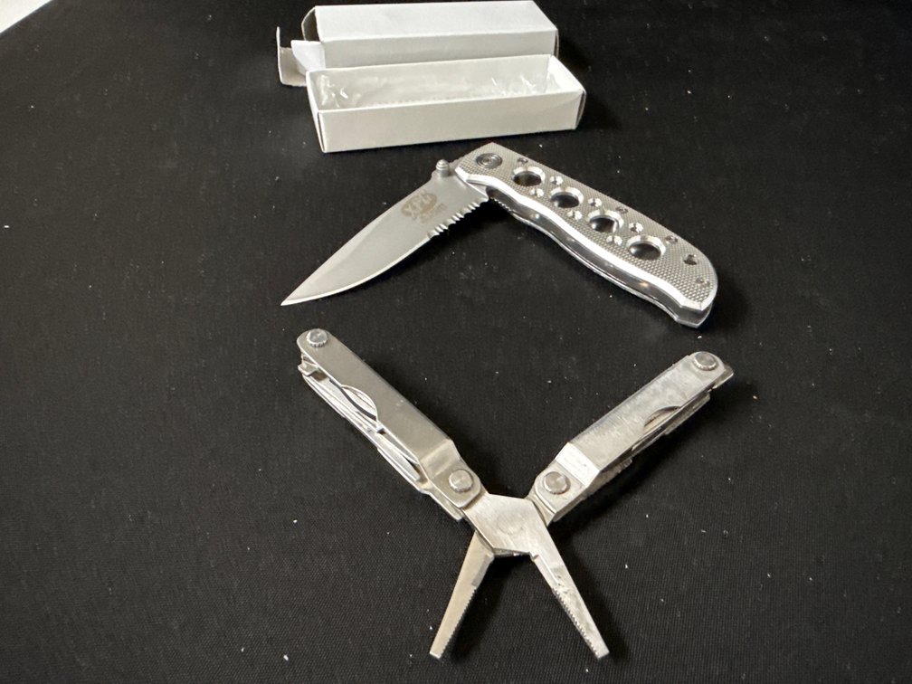 Pocket Knife and Multi-Tool Pliers