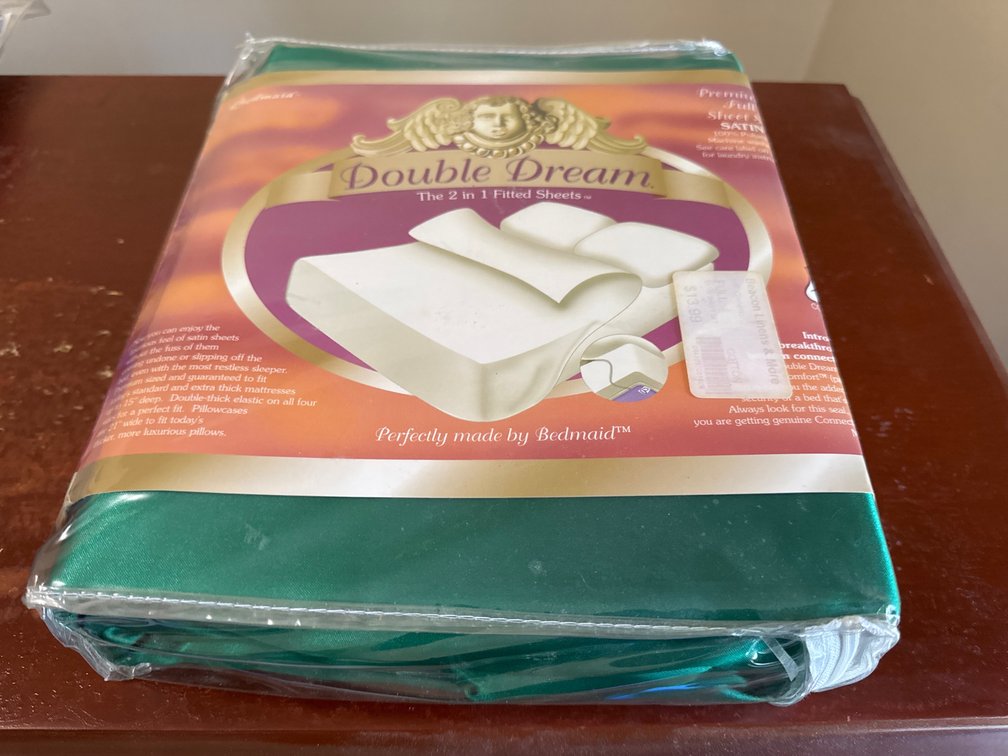 Bedmaid Double Dream Full Satin Sheet Set