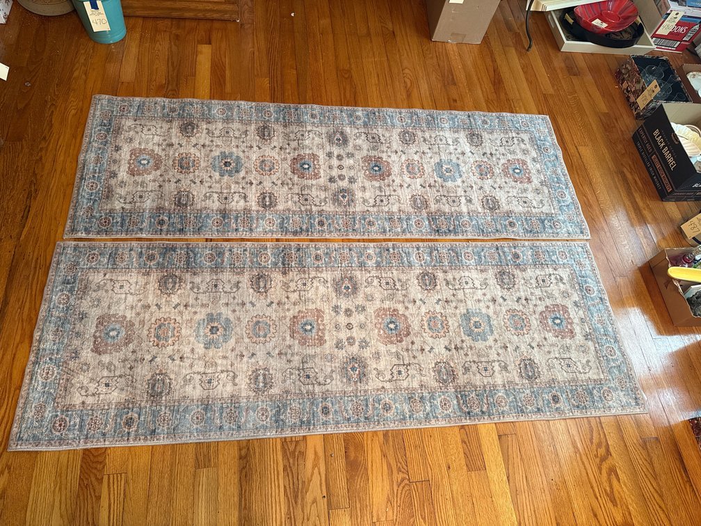 Wyatt & Ash Traditional Medallion Runner Rugs