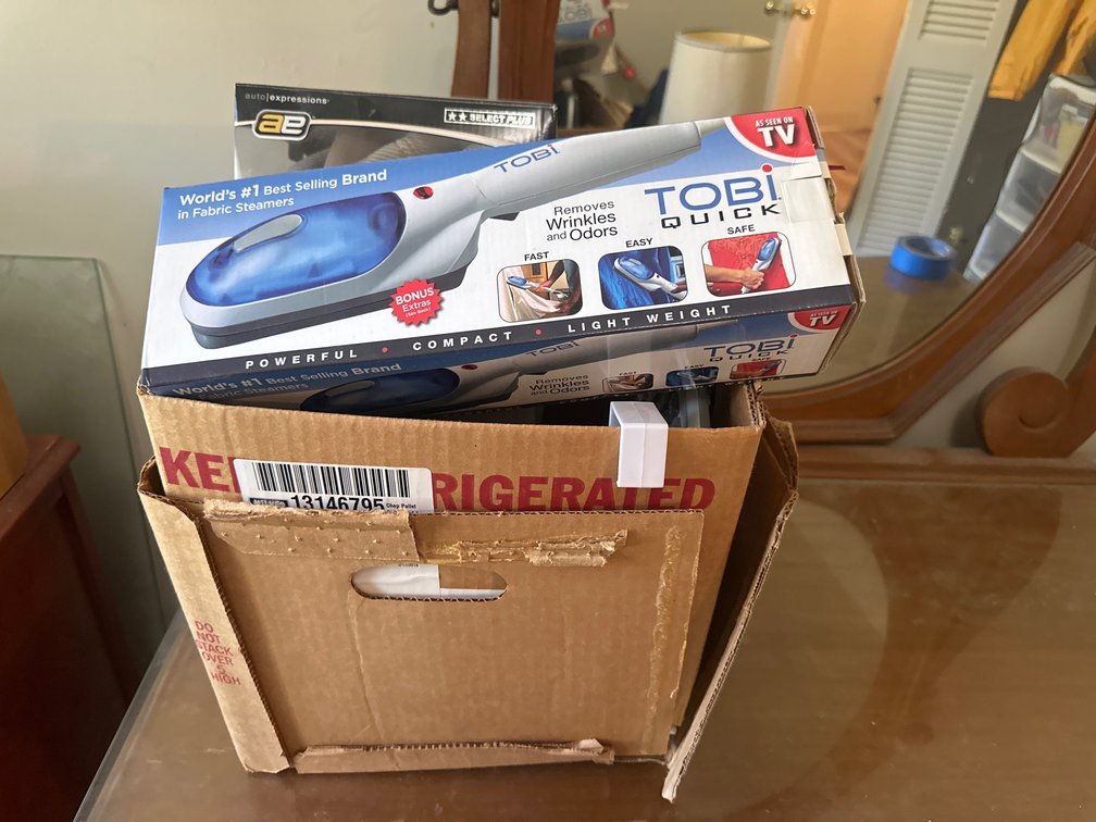 Fabric Steamer, Bucket Seat Covers, Socket Set, and More