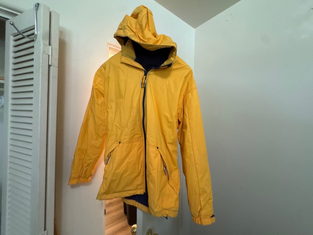Misty Harbor Hooded Fleece-Lined Jacket, Size L