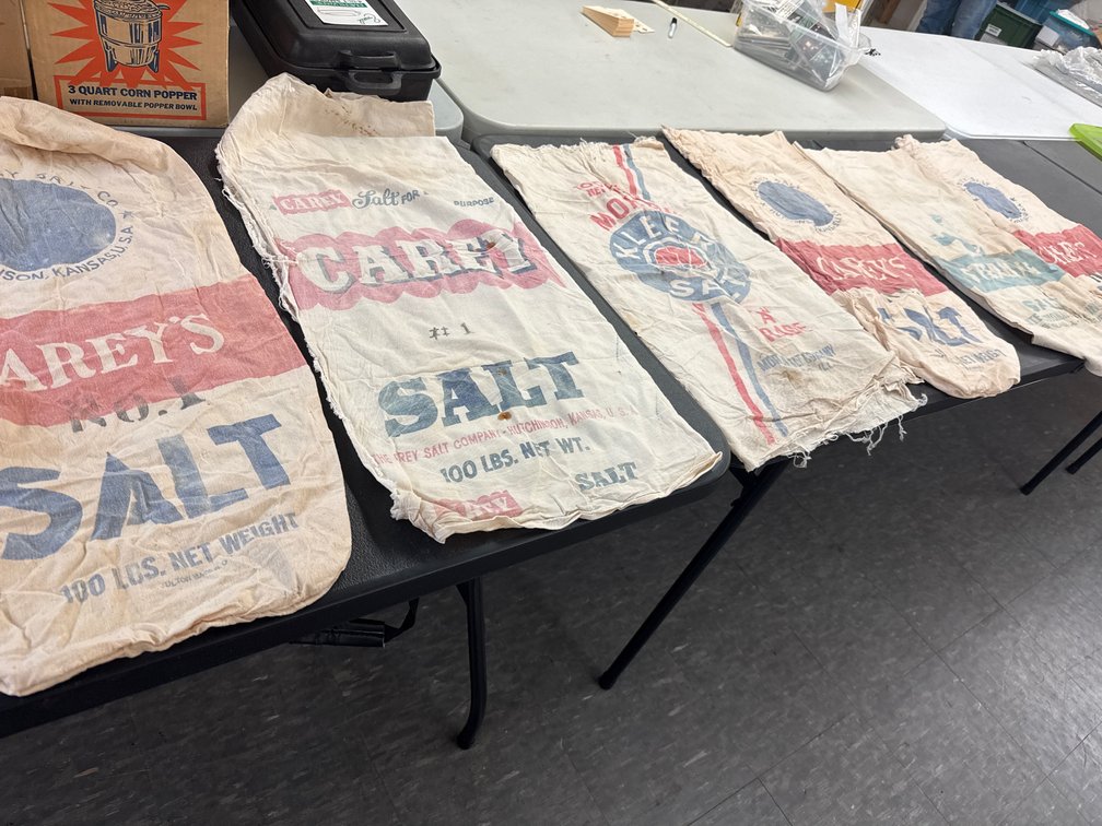 Printed Cotton Salt Sacks