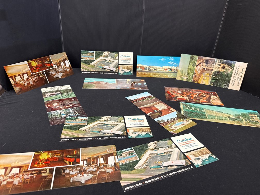 Vintage Motel  Color Postcards
