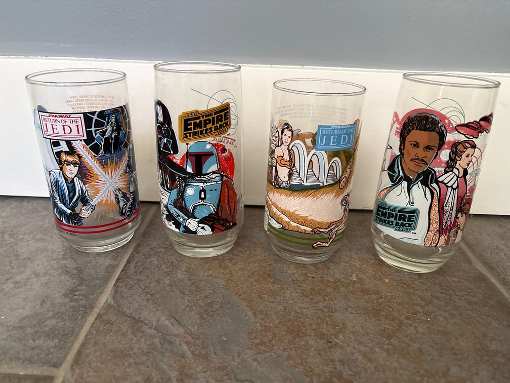 Clear Glass Promotional Drinking Tumblers