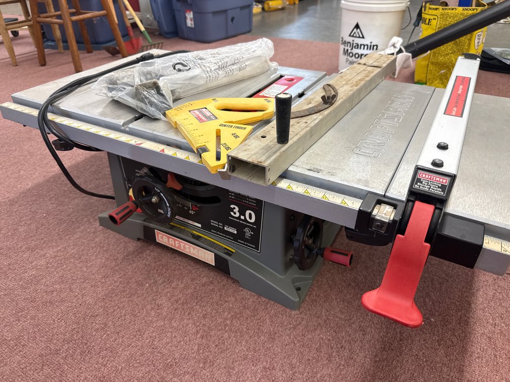Craftsman Benchtop Table Saw