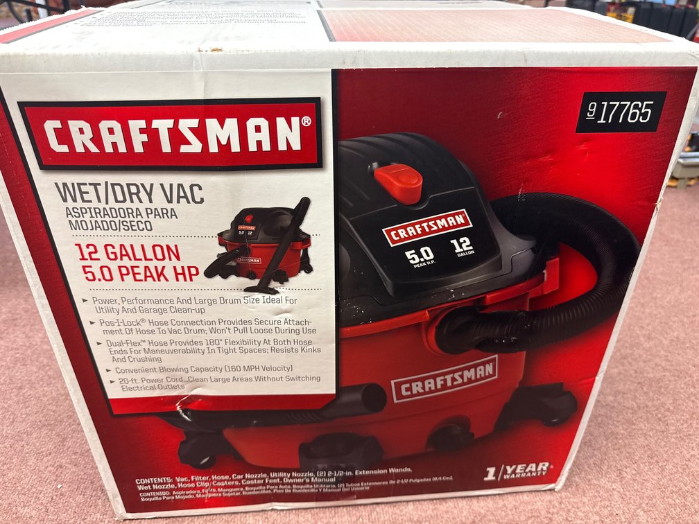 Craftsman Wet/Dry Vacuum