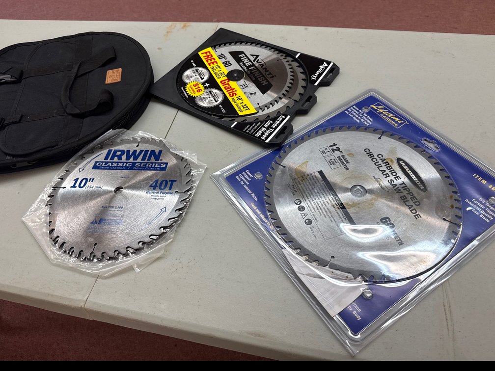 Circular Saw Blades Carrying Case