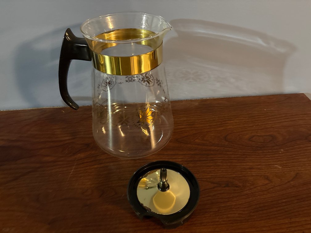 Glass Carafe with Warmer Stand