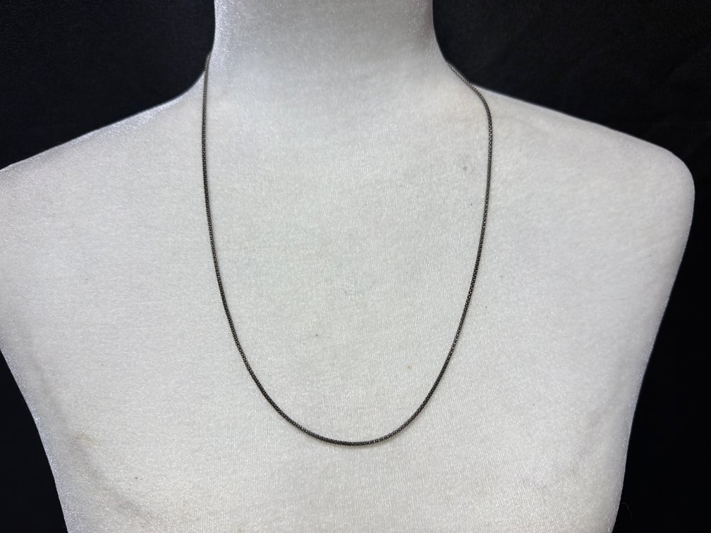 Sterling Silver Popcorn Link Chain Necklace, 925