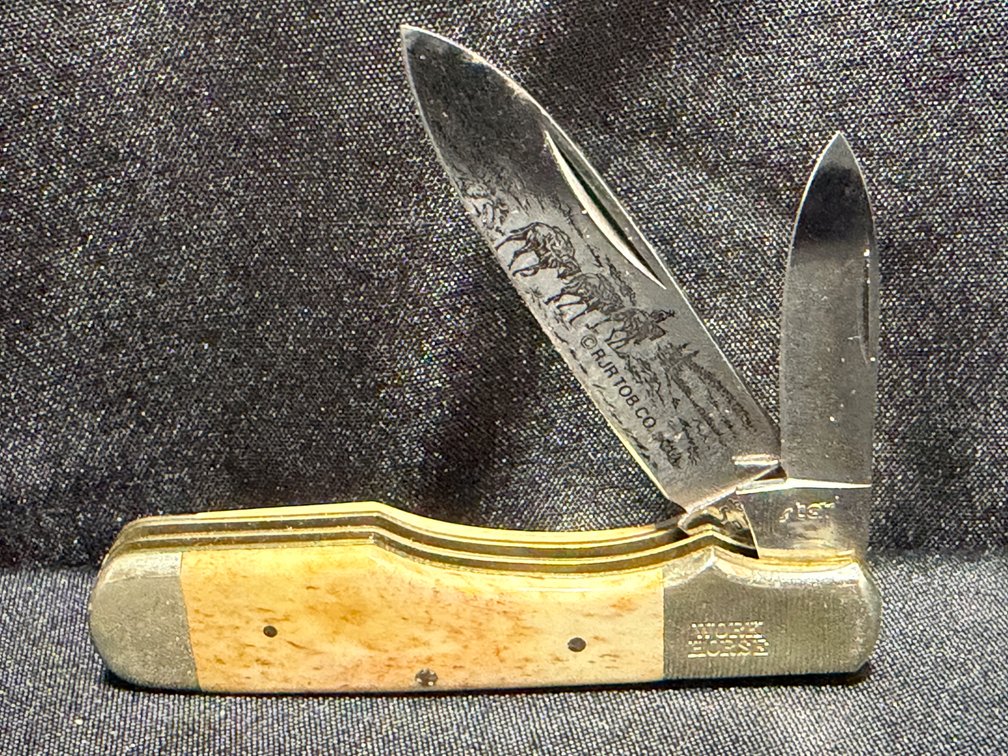 Work Horse RJR Tob. Co. Two-Blade Folding Pocket Knife