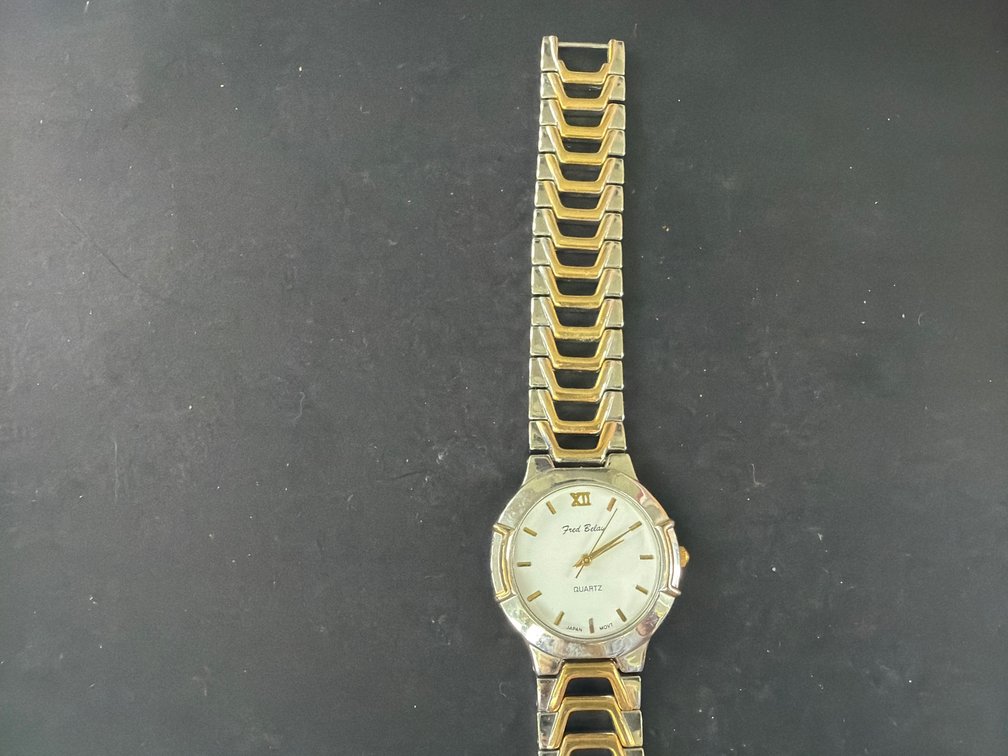 Fred Belay Two-Tone Quartz Wristwatch