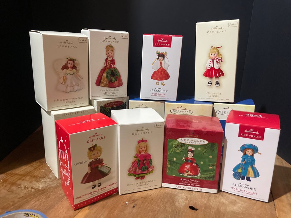 Hallmark Keepsake Madame Alexander Christmas Tree Ornaments