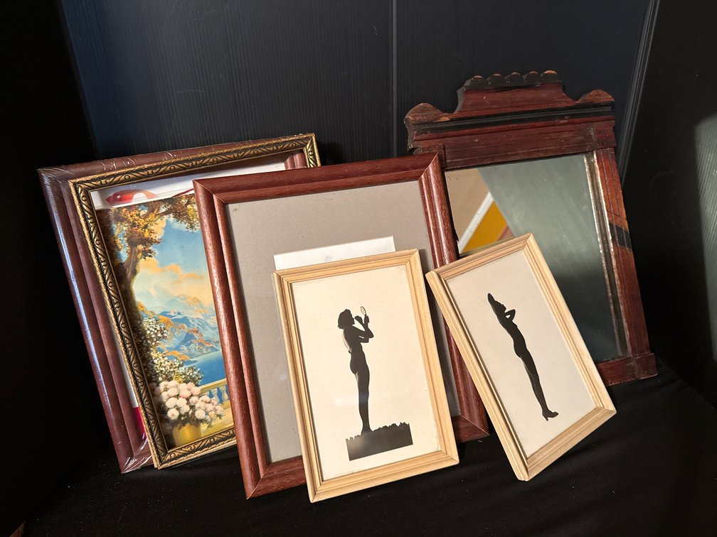 Wooden Wall Mirrors, Framed Art Prints, and Picture Frames