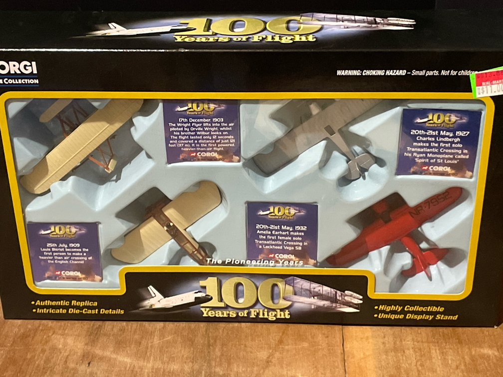 Corgi 100 Years of Flight The Pioneering Years Die-Cast Set