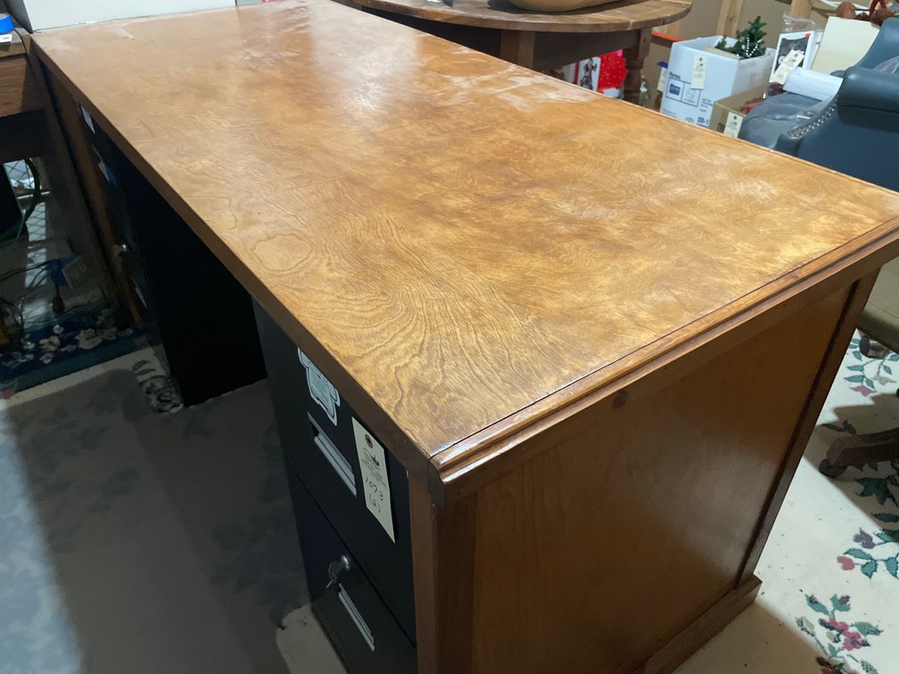 Wood-Top Desk