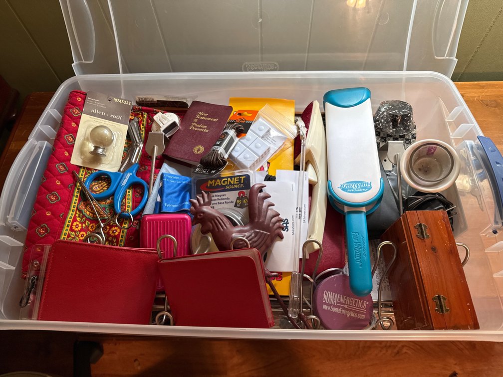 Over-the-Door Hook Rack, Fur Wizard, Wooden Box, and More